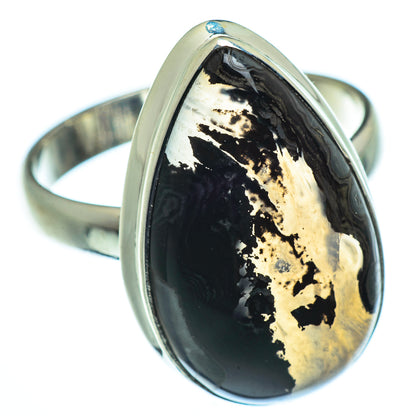 Psilomelane Rings handcrafted by Ana Silver Co - RING40878