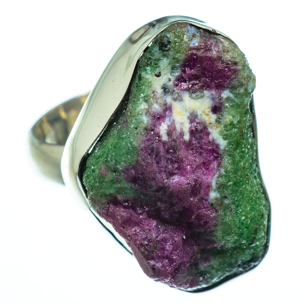 Ruby Zoisite Rings handcrafted by Ana Silver Co - RING40882