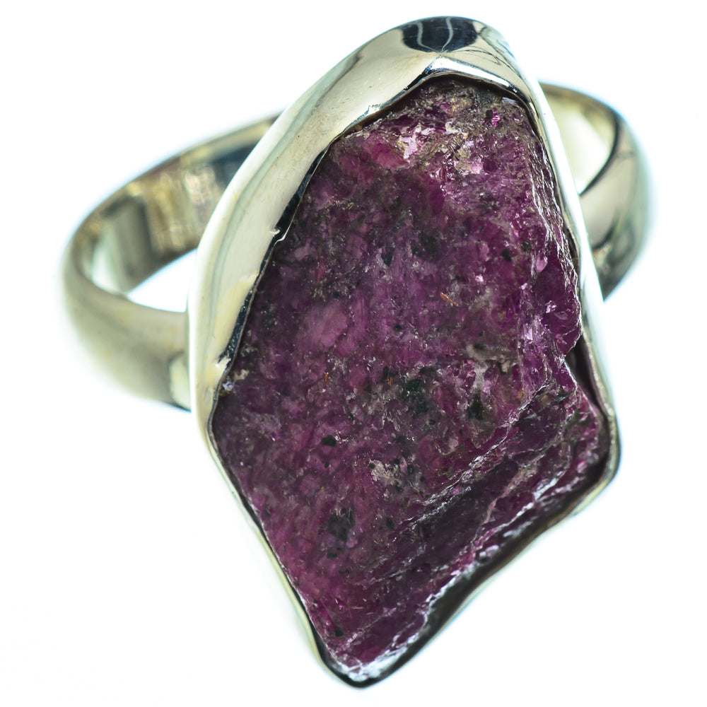 Ruby Fuchsite Rings handcrafted by Ana Silver Co - RING40941