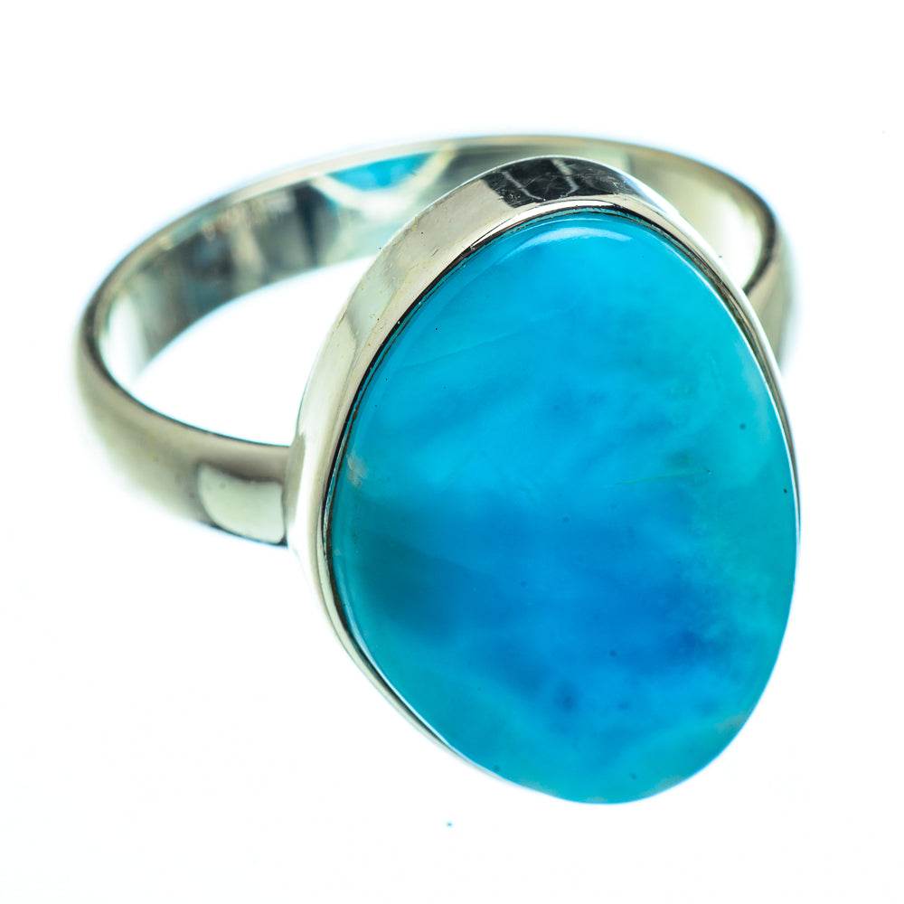 Larimar Rings handcrafted by Ana Silver Co - RING41008