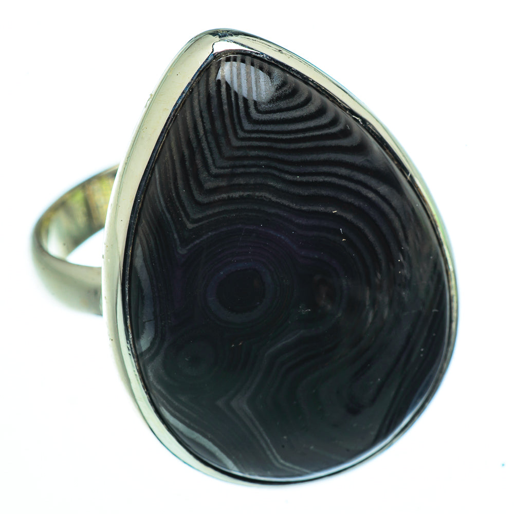 Psilomelane Rings handcrafted by Ana Silver Co - RING41103