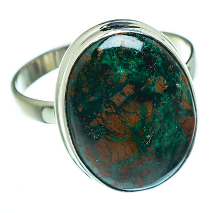 Chrysocolla Rings handcrafted by Ana Silver Co - RING41128