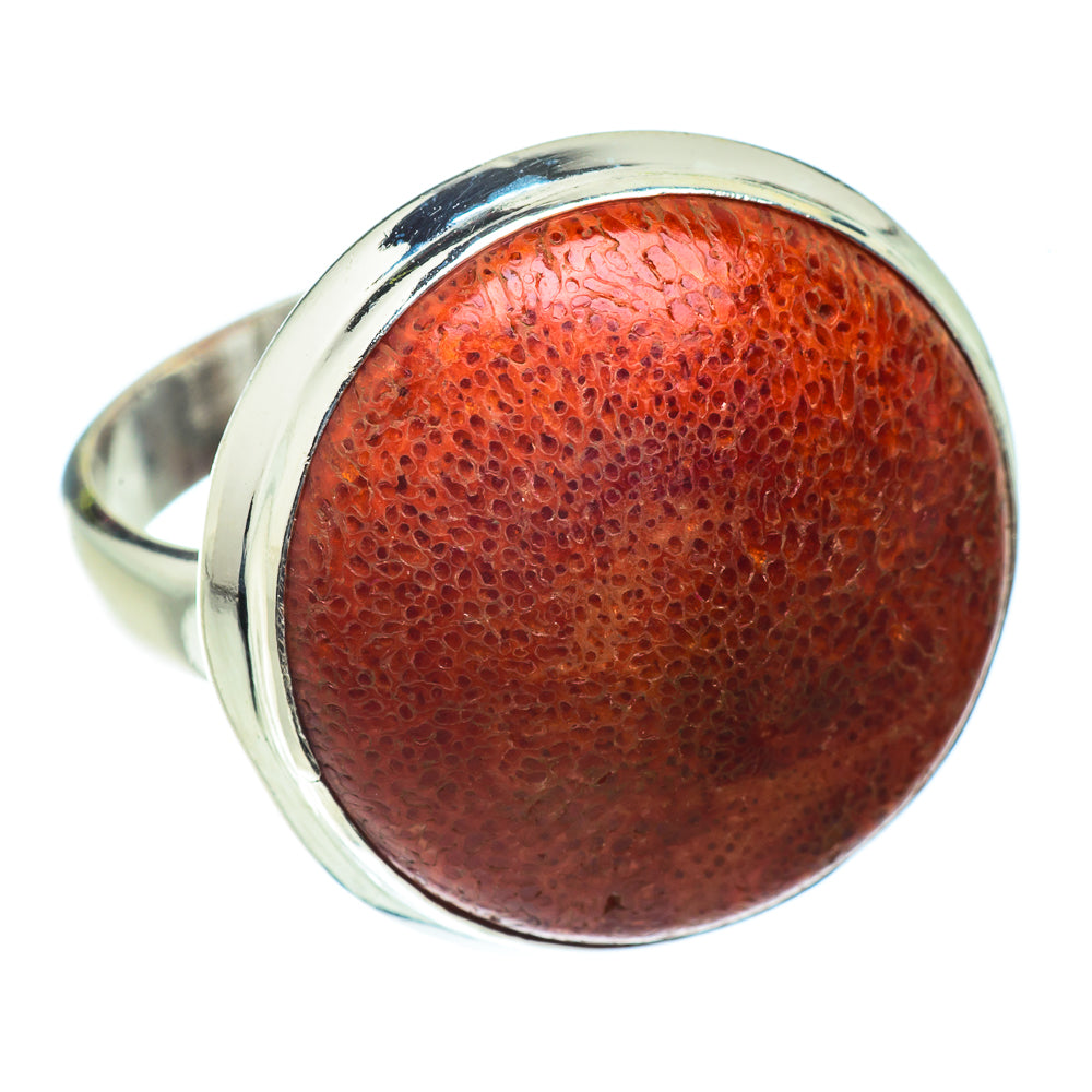 Sponge Coral Rings handcrafted by Ana Silver Co - RING41198