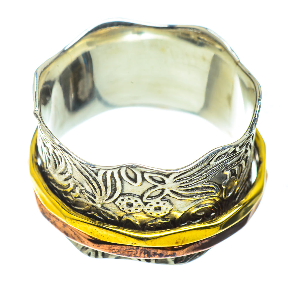 Meditation Spinner Rings handcrafted by Ana Silver Co - RING41243