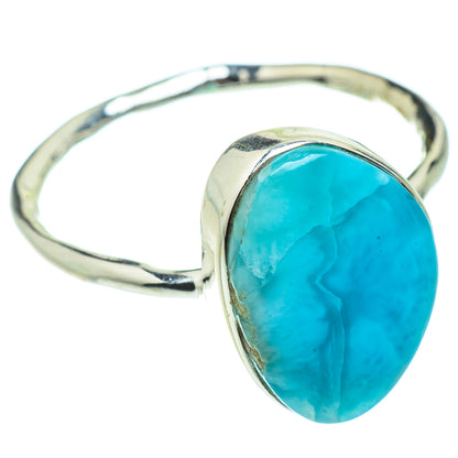 Larimar Rings handcrafted by Ana Silver Co - RING41253