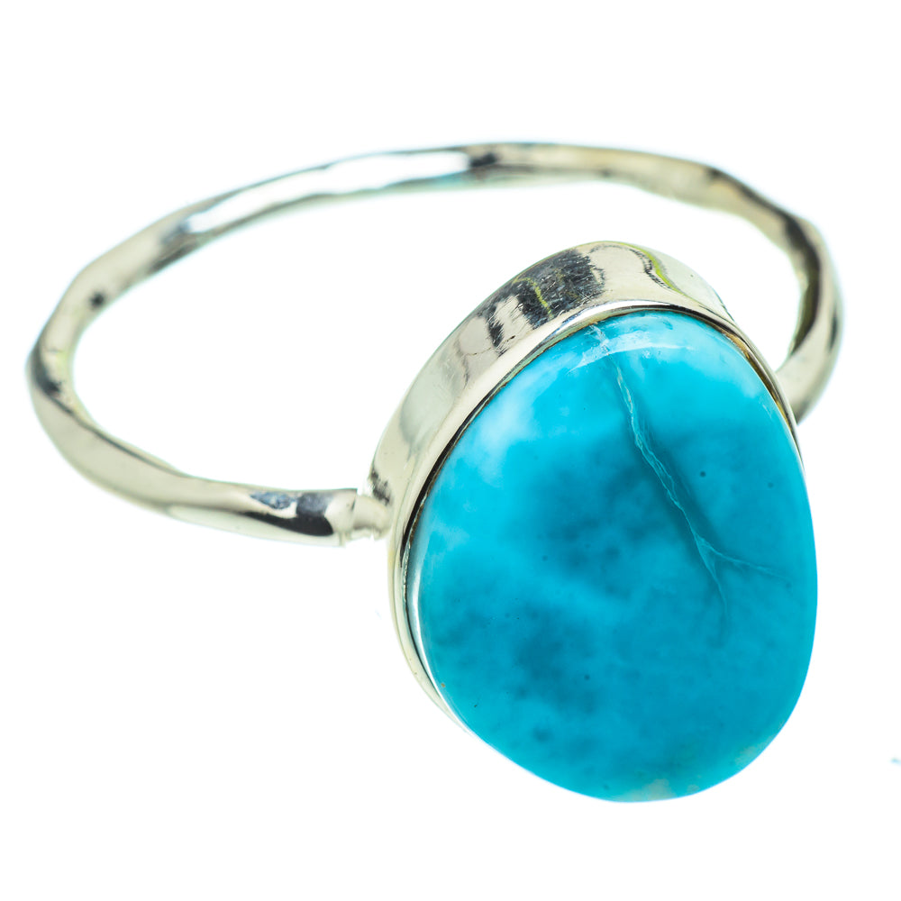 Larimar Rings handcrafted by Ana Silver Co - RING41287