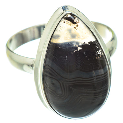 Psilomelane Rings handcrafted by Ana Silver Co - RING41310