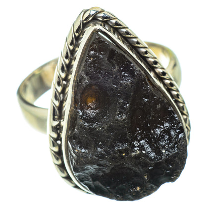 Tektite Rings handcrafted by Ana Silver Co - RING41339