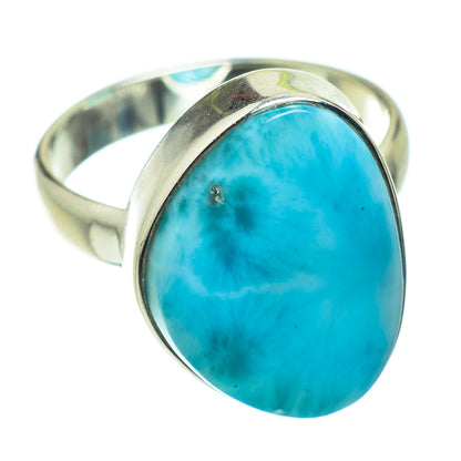 Larimar Rings handcrafted by Ana Silver Co - RING41350