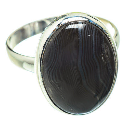 Psilomelane Rings handcrafted by Ana Silver Co - RING41393