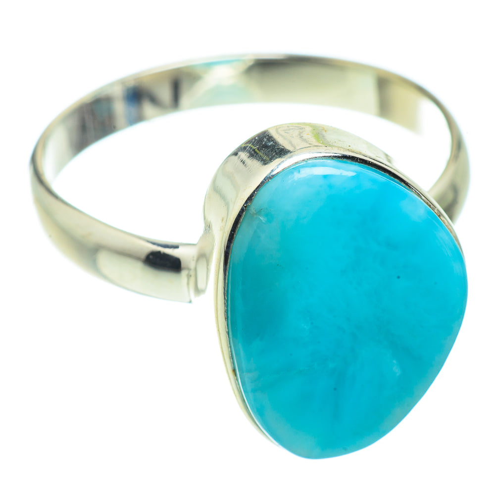 Larimar Rings handcrafted by Ana Silver Co - RING41404