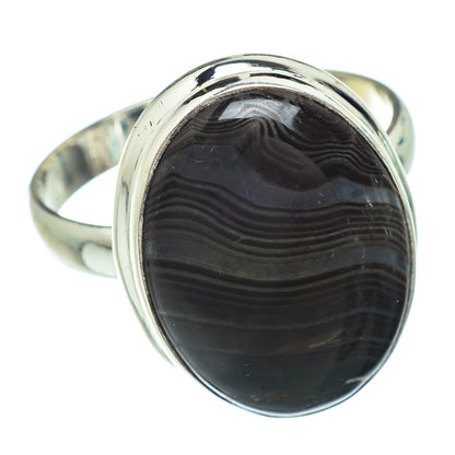 Psilomelane Rings handcrafted by Ana Silver Co - RING41605