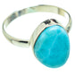Larimar Rings handcrafted by Ana Silver Co - RING41718