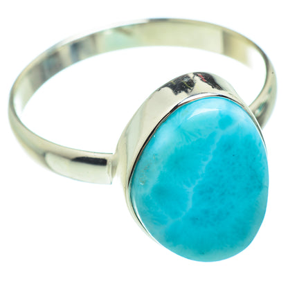 Larimar Rings handcrafted by Ana Silver Co - RING41718
