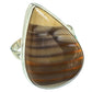 Striped Flint Rings handcrafted by Ana Silver Co - RING41895