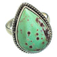 Chrysoprase Rings handcrafted by Ana Silver Co - RING41986
