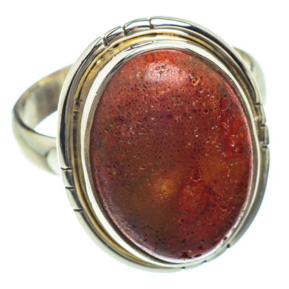Sponge Coral Rings handcrafted by Ana Silver Co - RING42032