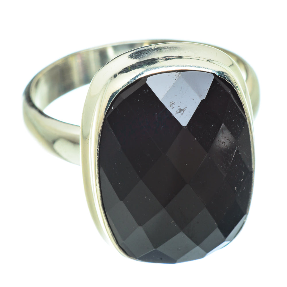 Black Onyx Rings handcrafted by Ana Silver Co - RING42041