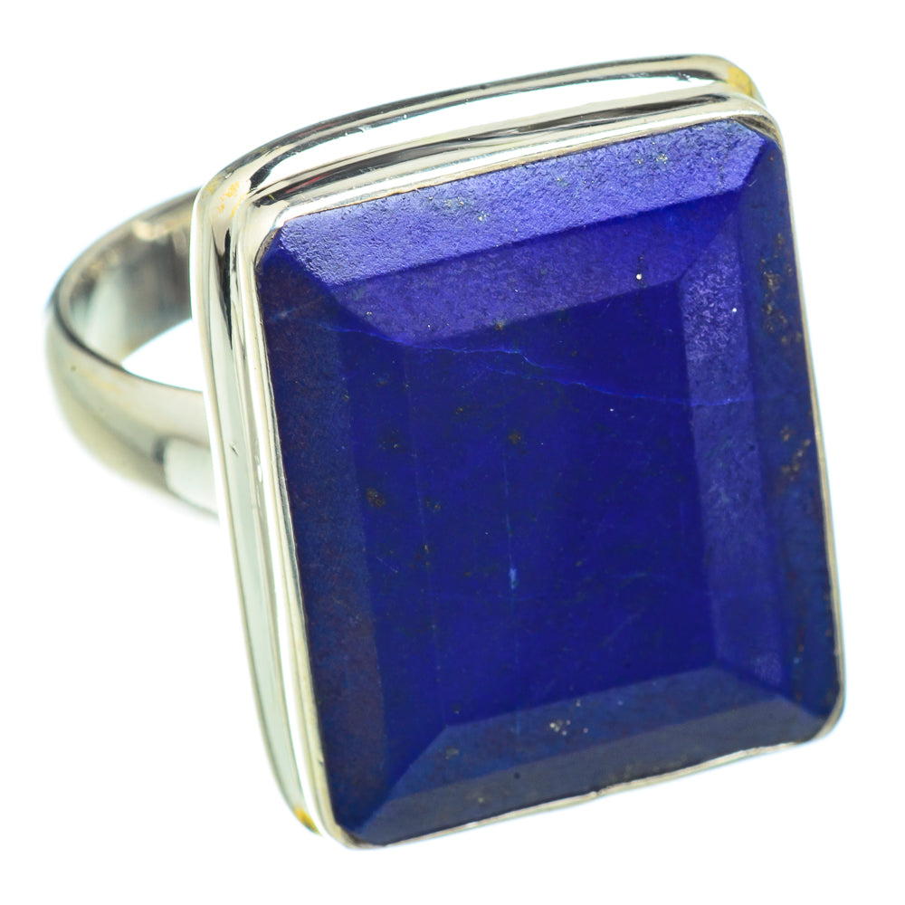Lapis Lazuli Rings handcrafted by Ana Silver Co - RING42125