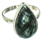 Seraphinite Rings handcrafted by Ana Silver Co - RING42133