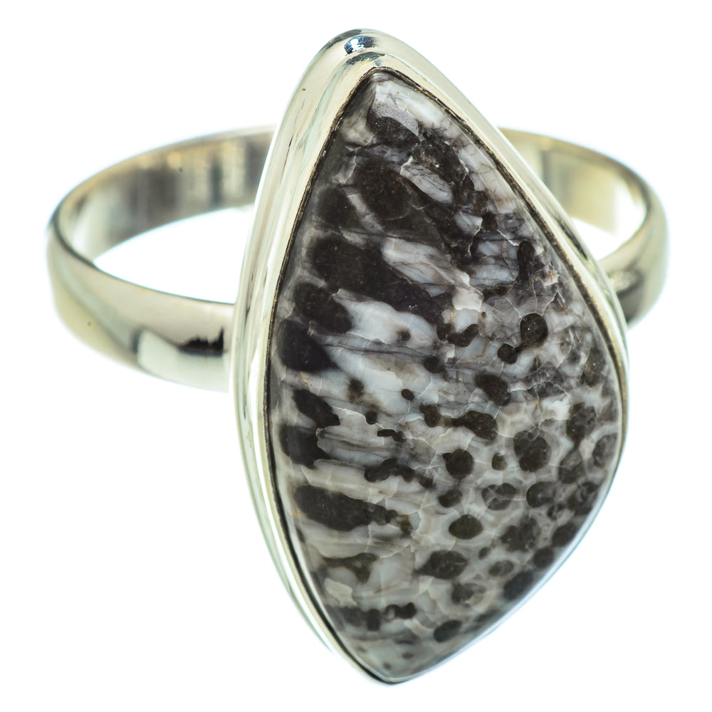 Stingray Coral Rings handcrafted by Ana Silver Co - RING42145