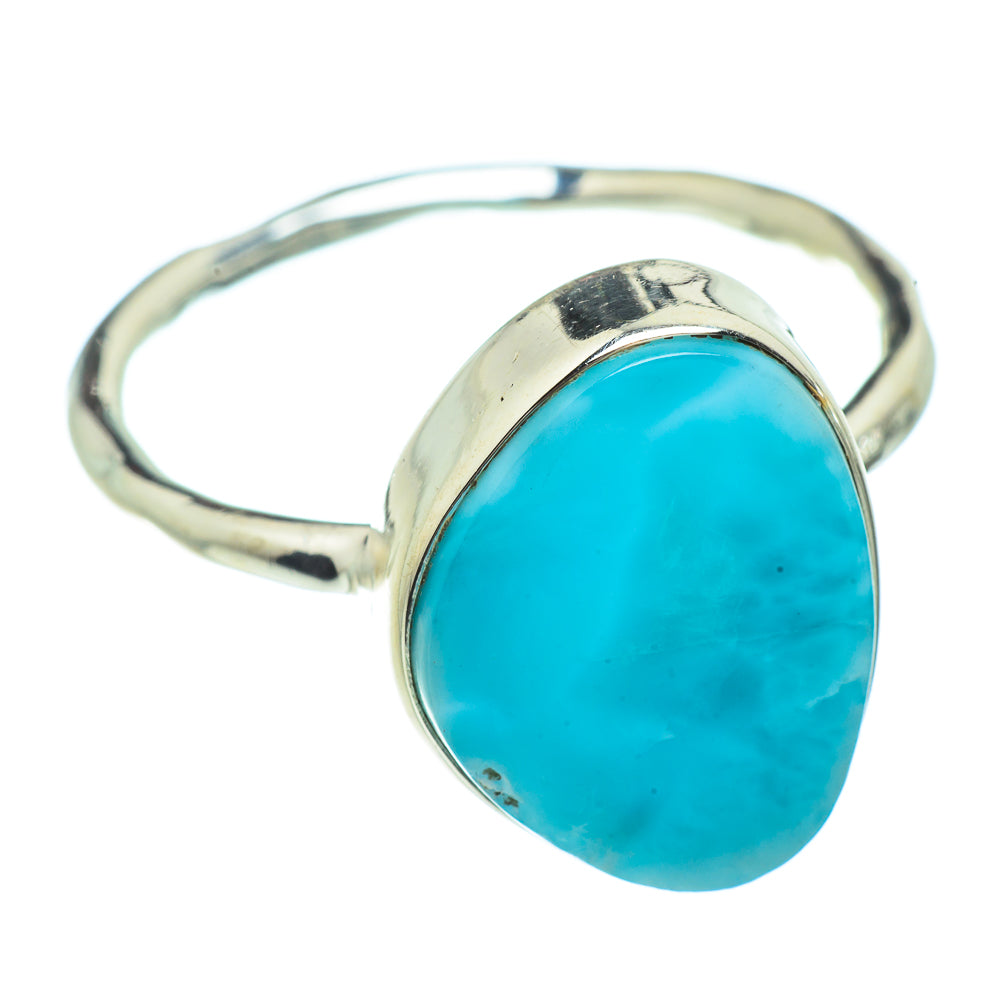 Larimar Rings handcrafted by Ana Silver Co - RING42182