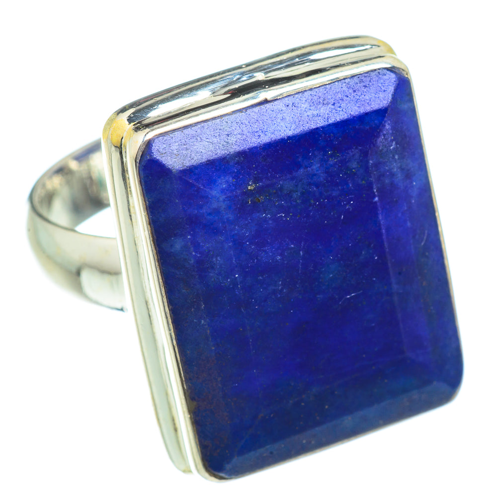 Lapis Lazuli Rings handcrafted by Ana Silver Co - RING42215