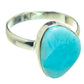 Larimar Rings handcrafted by Ana Silver Co - RING42252