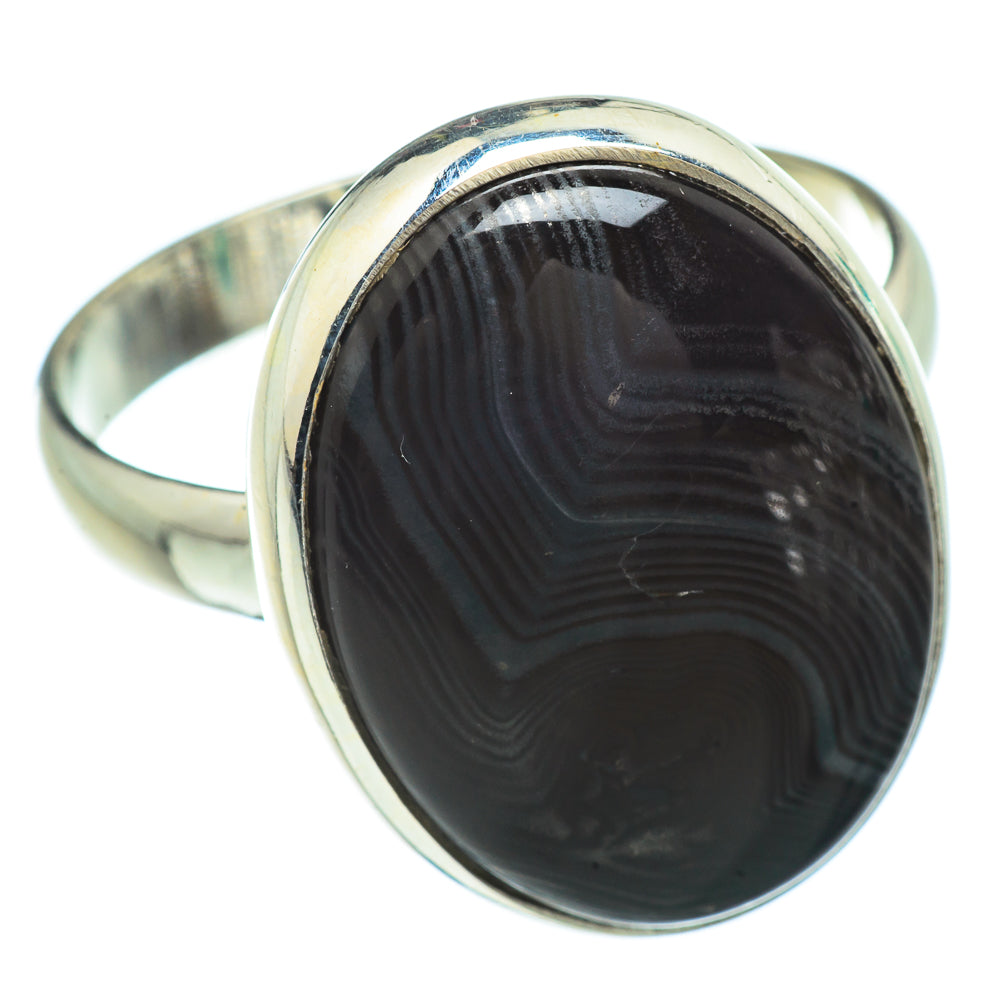 Psilomelane Rings handcrafted by Ana Silver Co - RING42296