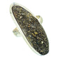 Spectro Pyrite Druzy Rings handcrafted by Ana Silver Co - RING42370 - Photo 2