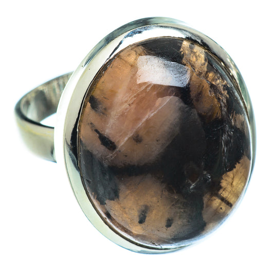 Chiastolite Rings handcrafted by Ana Silver Co - RING42389