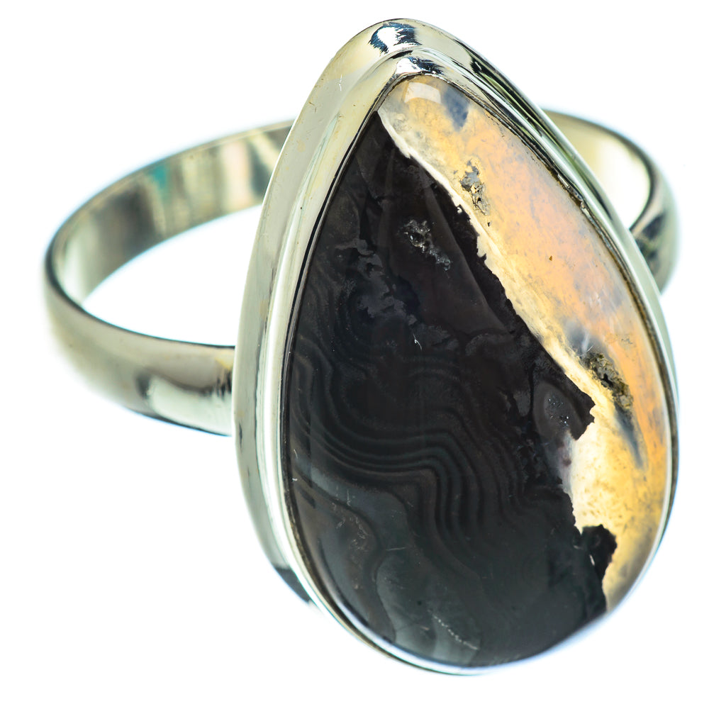 Psilomelane Rings handcrafted by Ana Silver Co - RING42559