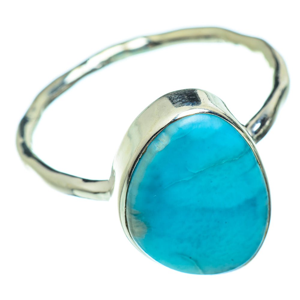 Larimar Rings handcrafted by Ana Silver Co - RING42608
