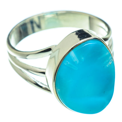 Larimar Rings handcrafted by Ana Silver Co - RING42641