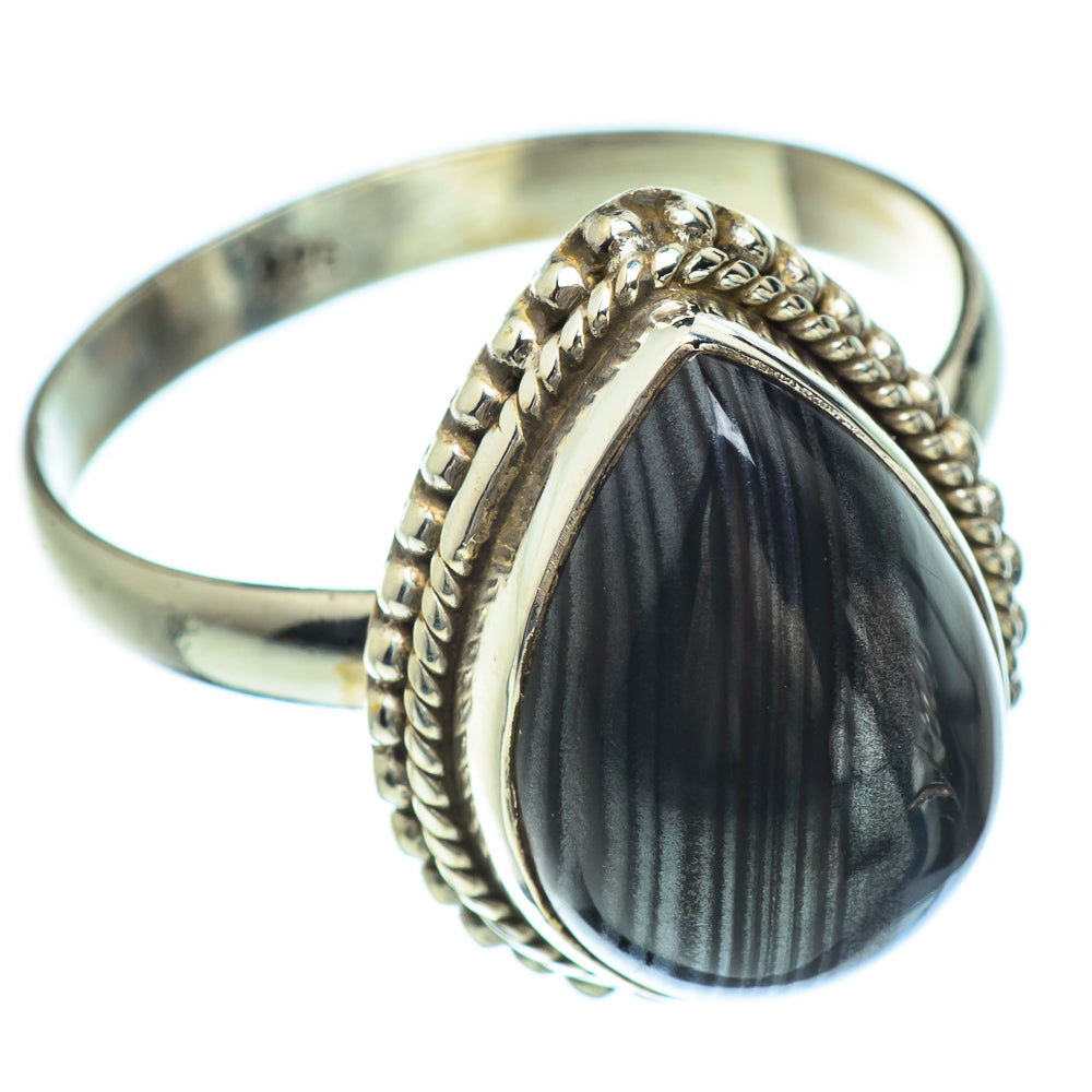 Psilomelane Rings handcrafted by Ana Silver Co - RING42678