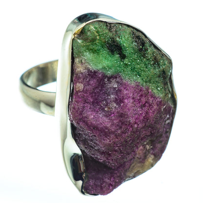 Ruby Zoisite Rings handcrafted by Ana Silver Co - RING42917