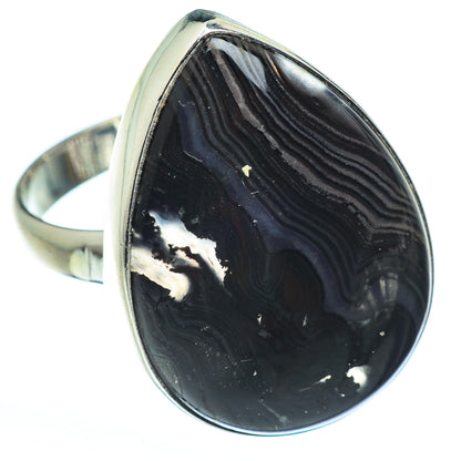 Psilomelane Rings handcrafted by Ana Silver Co - RING42944