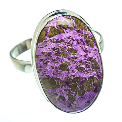 Stichtite Rings handcrafted by Ana Silver Co - RING43012