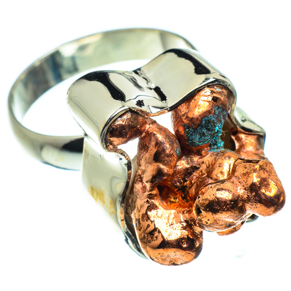 Blister Copper Rings handcrafted by Ana Silver Co - RING43106