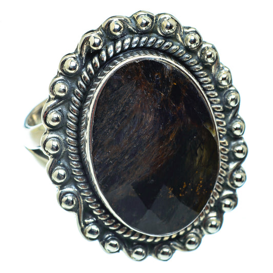 Pietersite Rings handcrafted by Ana Silver Co - RING43109