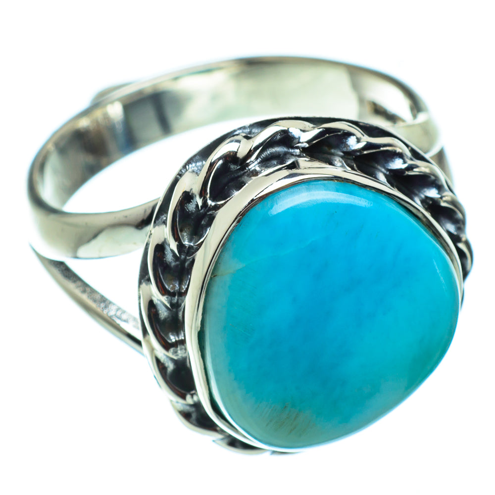 Larimar Rings handcrafted by Ana Silver Co - RING43122