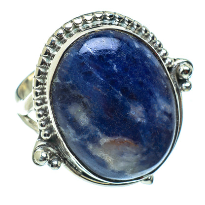 Sodalite Rings handcrafted by Ana Silver Co - RING43147