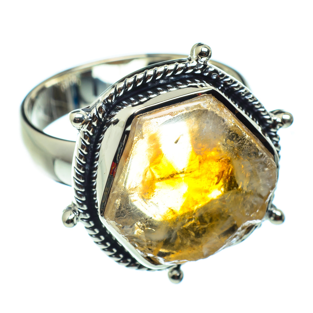 Citrine Rings handcrafted by Ana Silver Co - RING43157