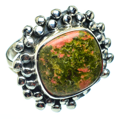 Unakite Rings handcrafted by Ana Silver Co - RING43180