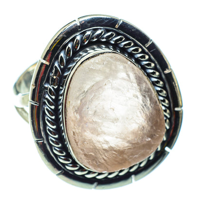 Rose Quartz Rings handcrafted by Ana Silver Co - RING43186