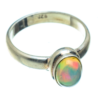 Ethiopian Opal Rings handcrafted by Ana Silver Co - RING43196