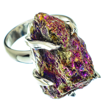 Titanium Druzy Rings handcrafted by Ana Silver Co - RING43212