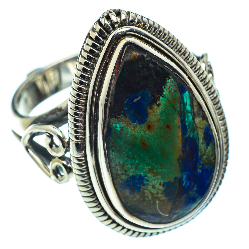 Azurite Rings handcrafted by Ana Silver Co - RING43220