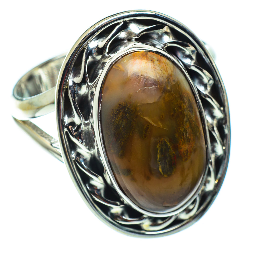Ocean Jasper Rings handcrafted by Ana Silver Co - RING43304