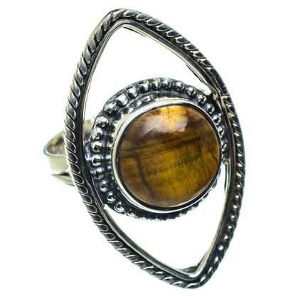 Tiger Eye Rings handcrafted by Ana Silver Co - RING43322